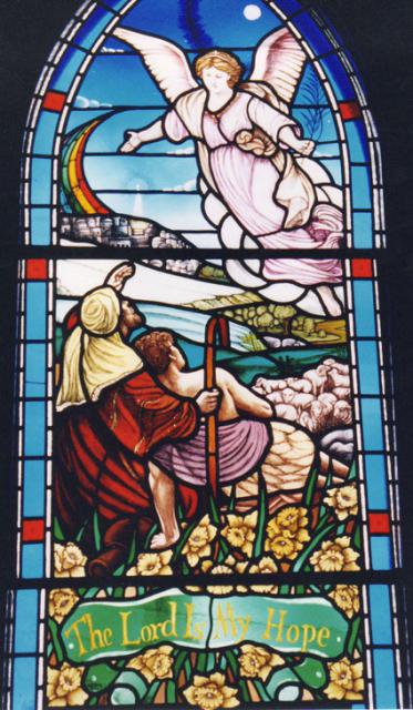 Angel announcing to the shepherds