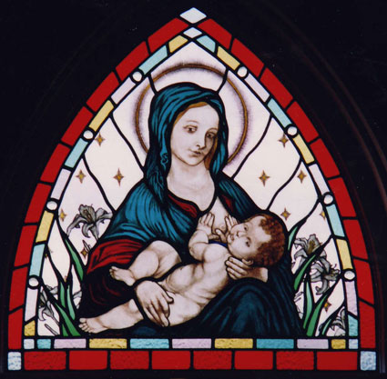 Small Madonna and child