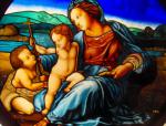 Raphael's Alba Madonna Window