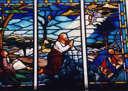 Jesus in Gethsemane