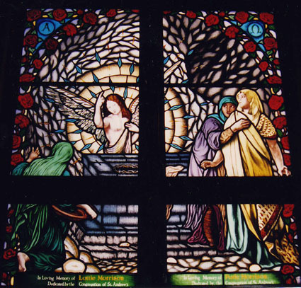 Angel in the tomb