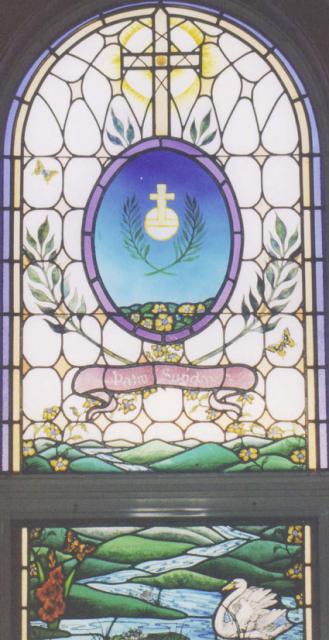 Palm Sunday window